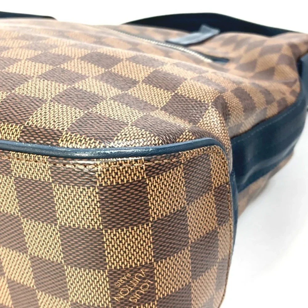 LOUIS VUITTON Authentic Brown Damier Canvas Shoulder Bag